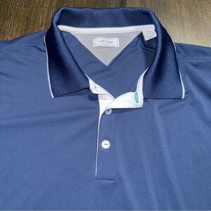 Adi Pure by Adidas Men's Navy Polo Shirt Large